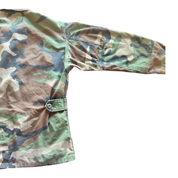 Vintage US Army Camo Utilitarian Military Short Jacket XS - Picture 2 of 8